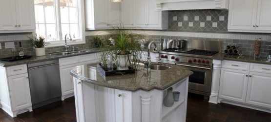 kitchen remodel island project